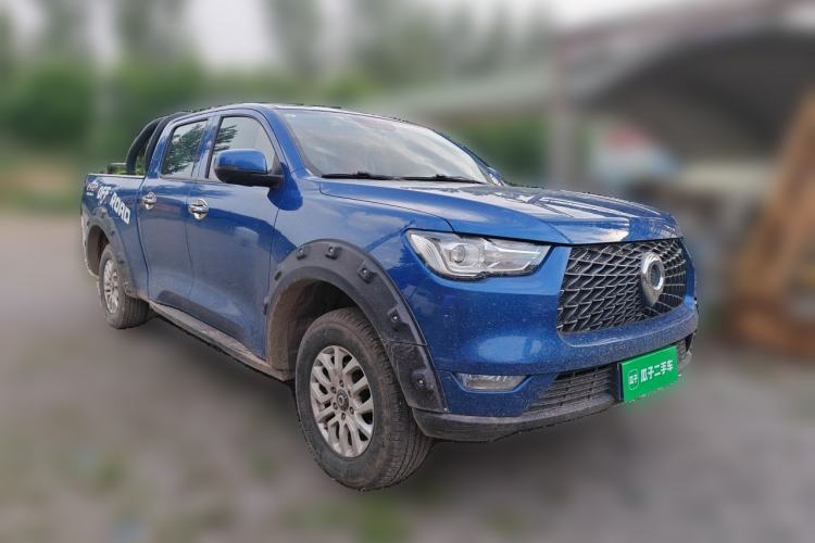 Used Great Wall Poer 2019 2.0T Commercial Version Manual Diesel Two-Wheel Drive Navigation Type Long Bed GW4D20M Front Right 45 Deg