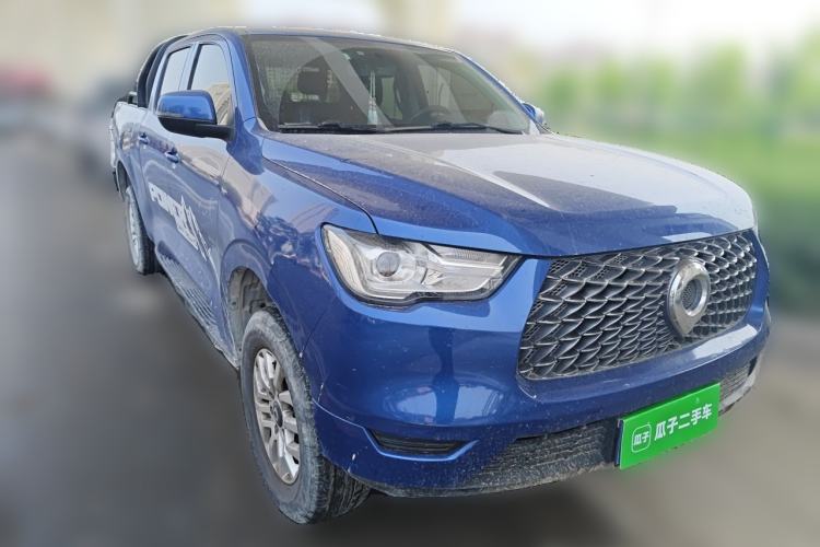Used Great Wall Poer 2019 2.0T Commercial Version Automatic Gasoline Two-Wheel Drive Elite Trim with Long Bed – GW4C20B Front Right 45 Deg