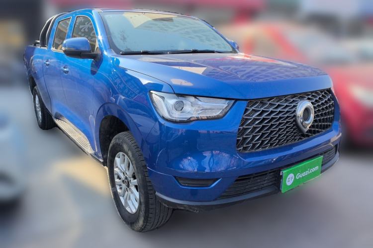 Used Great Wall Poer 2019 2.0T Commercial Version Manual Diesel Two-Wheel Drive Elite Long-Box GW4D20M Front Right 45 Deg