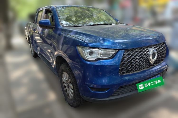 Used Great Wall Poer 2019 2.0T Commercial Version Manual Diesel 4x4 Elite Long-Box GW4D20M Front Right 45 Deg