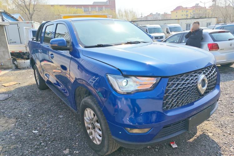 Used Great Wall Poer 2019 2.0T Commercial Version Automatic Gasoline Two-Wheel Drive Elite Trim with Long Bed – GW4C20B Front Right 45 Deg
