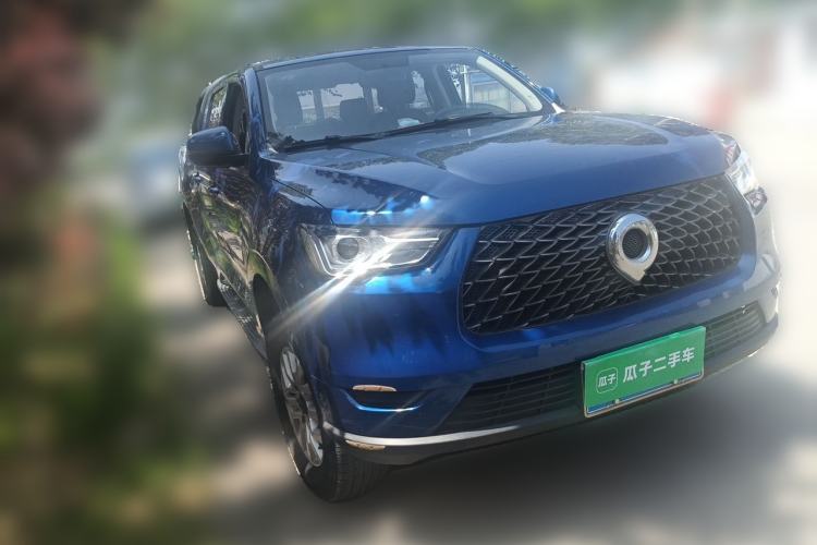 Used Great Wall Poer 2019 2.0T Commercial Version Manual Diesel Two-Wheel Drive Elite Long-Box GW4D20M Front Right 45 Deg
