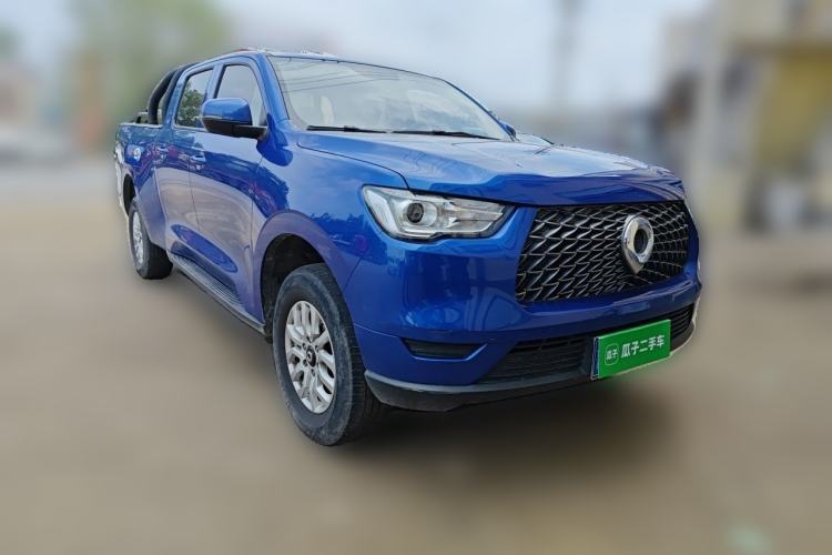 Used Great Wall Poer 2019 2.0T Commercial Version Manual Diesel 4x4 Elite Long-Box GW4D20M Front Right 45 Deg