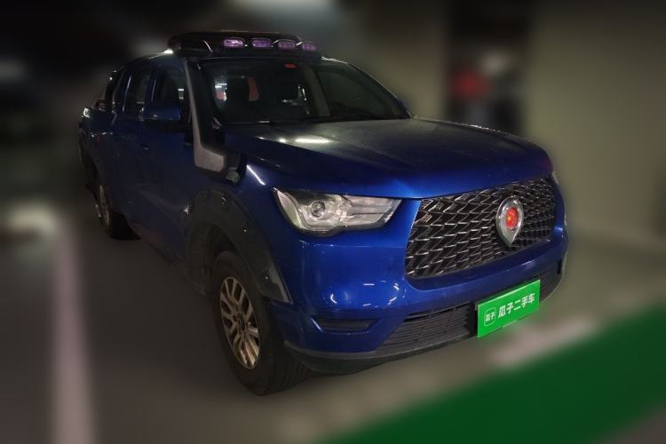 Used Great Wall Poer 2019 2.0T Commercial Version Automatic Gasoline Two-Wheel Drive Elite Trim with Long Bed – GW4C20B Front Right 45 Deg