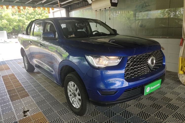 Used Great Wall Poer 2019 2.0T Commercial Version Manual Diesel Two-Wheel Drive Elite Long-Box GW4D20M Front Right 45 Deg