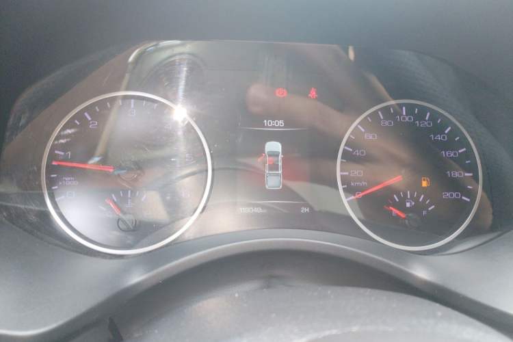 Used Great Wall Poer 2019 2.0T Commercial Version Manual Diesel 4x4 Elite Long-Box GW4D20M Instrument Cluster
