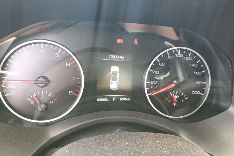 Used Great Wall Poer 2019 2.0T Commercial Version Automatic Gasoline Two-Wheel Drive Elite Trim with Long Bed – GW4C20B Instrument Cluster