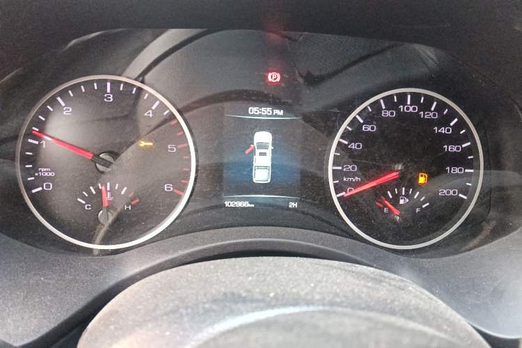 Used Great Wall Poer 2019 2.0T Commercial Version Manual Diesel 4x4 Elite Long-Box GW4D20M Instrument Cluster