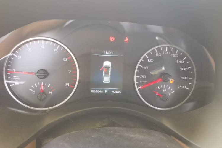 Used Great Wall Poer 2019 2.0T Commercial Version Automatic Gasoline Two-Wheel Drive Elite Trim with Long Bed – GW4C20B Instrument Cluster