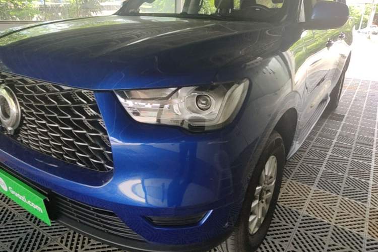 Used Great Wall Poer 2019 2.0T Commercial Version Manual Diesel Two-Wheel Drive Elite Long-Box GW4D20M Left Front Headlight