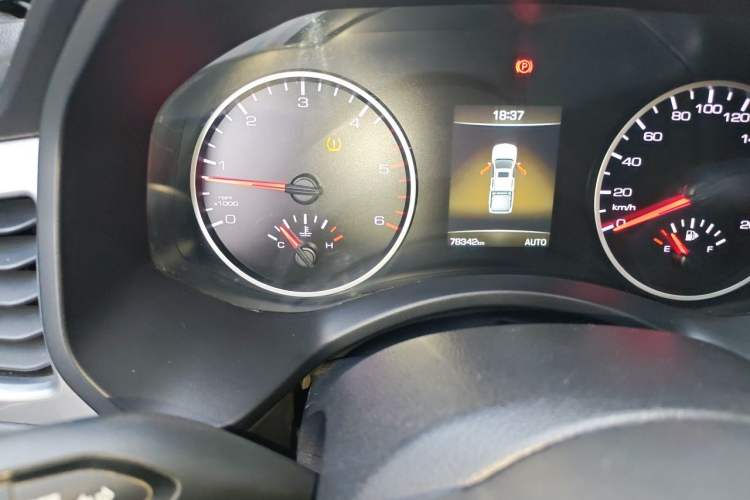Used Great Wall Poer 2019 2.0T Commercial Version Manual Diesel 4x4 Elite Long-Box GW4D20M Odometer Close Up