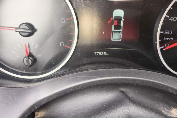 Used Great Wall Poer 2019 2.0T Commercial Version Manual Diesel Two-Wheel Drive Elite Long-Box GW4D20M Odometer Close Up