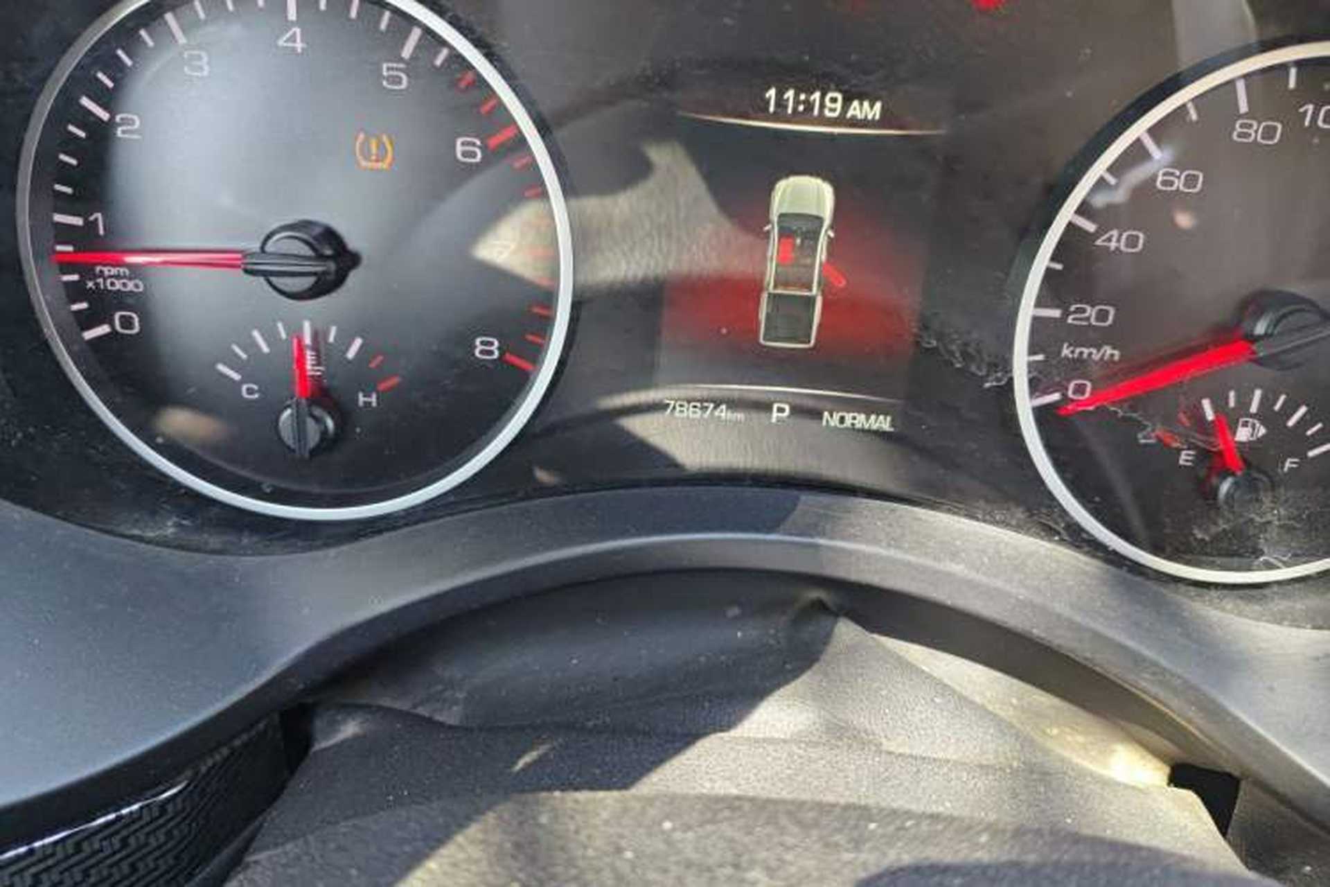 Used Great Wall Poer 2019 2.0T Automatic Gasoline Two-Wheel Drive Comfort Edition GW4C20B Odometer Close Up
