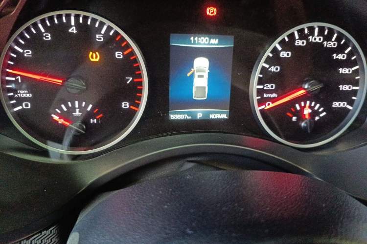 Used Great Wall Poer 2019 2.0T Automatic Gasoline 4x4 Comfort Edition GW4C20B Odometer Close Up