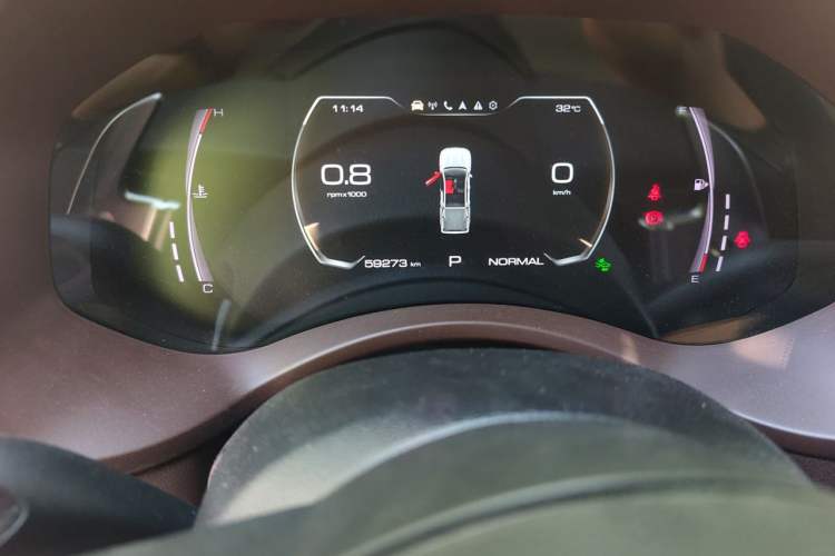 Used Great Wall Poer 2019 2.0T Automatic Gasoline 4x4 Premium Edition GW4C20B Odometer Close Up