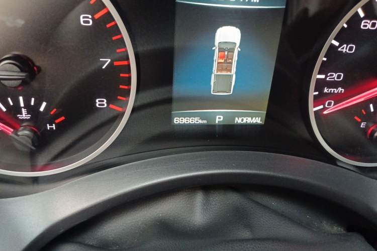 Used Great Wall Poer 2019 2.0T Automatic Gasoline 4x4 Comfort Edition GW4C20B Odometer Close Up