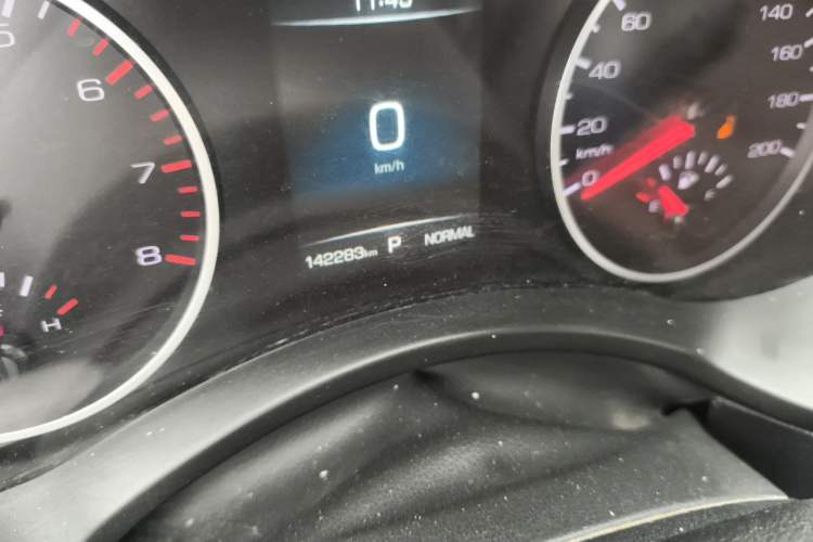 Used Great Wall Poer 2019 2.0T Automatic Gasoline 4x4 Sport Edition GW4C20B Odometer Close Up