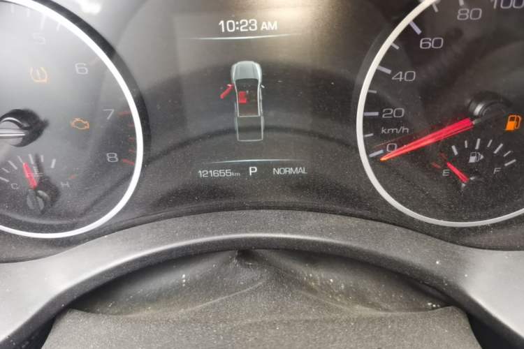 Used Great Wall Poer 2019 2.0T Automatic Gasoline Two-Wheel Drive Comfort Edition GW4C20B Odometer Close Up