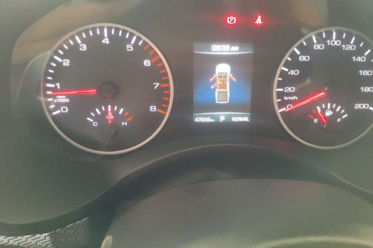 Used Great Wall Poer 2019 2.0T Automatic Gasoline 4x4 Comfort Edition GW4C20B Odometer Close Up