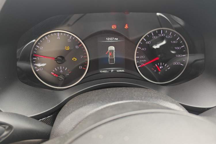 Used Great Wall Poer 2019 2.0T Automatic Gasoline Two-Wheel Drive Comfort Edition GW4C20B Odometer Close Up