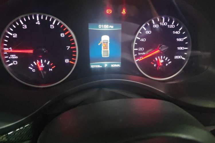 Used Great Wall Poer 2019 2.0T Automatic Gasoline 4x4 Comfort Edition GW4C20B Odometer Close Up