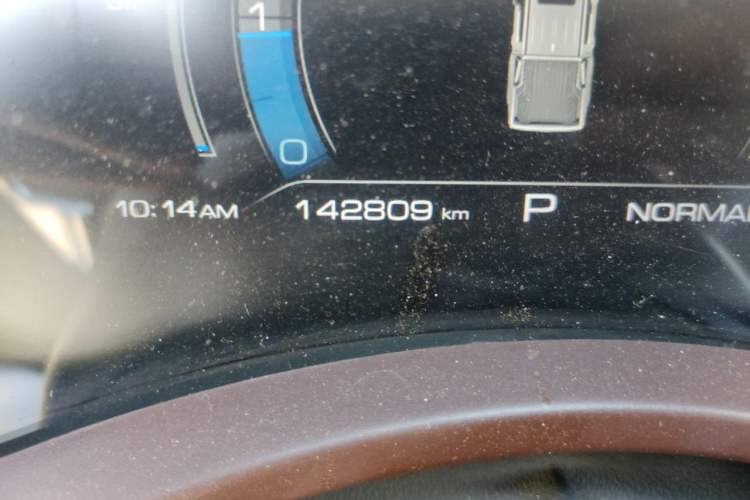 Used Great Wall Poer 2019 2.0T Automatic Gasoline 4x4 Premium Edition GW4C20B Odometer Close Up