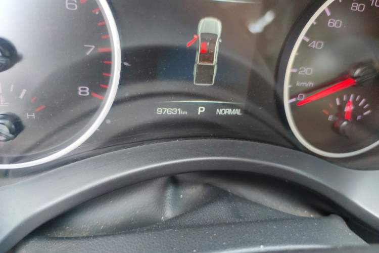 Used Great Wall Poer 2019 2.0T Automatic Gasoline 4x4 Sport Edition GW4C20B Odometer Close Up