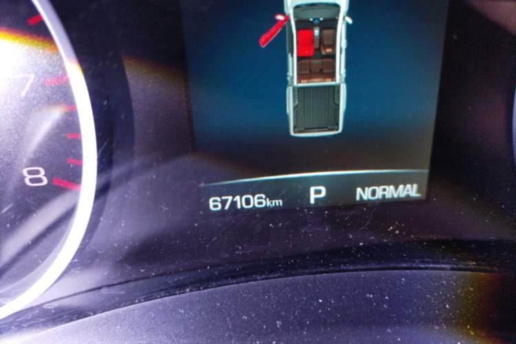 Used Great Wall Poer 2019 2.0T Automatic Gasoline Two-Wheel Drive Comfort Edition GW4C20B Odometer Close Up