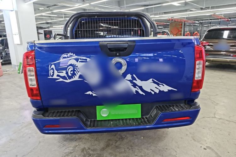 Used Great Wall Poer 2019 2.0T Commercial Version Manual Diesel Two-Wheel Drive Elite Long-Box GW4D20M Rear