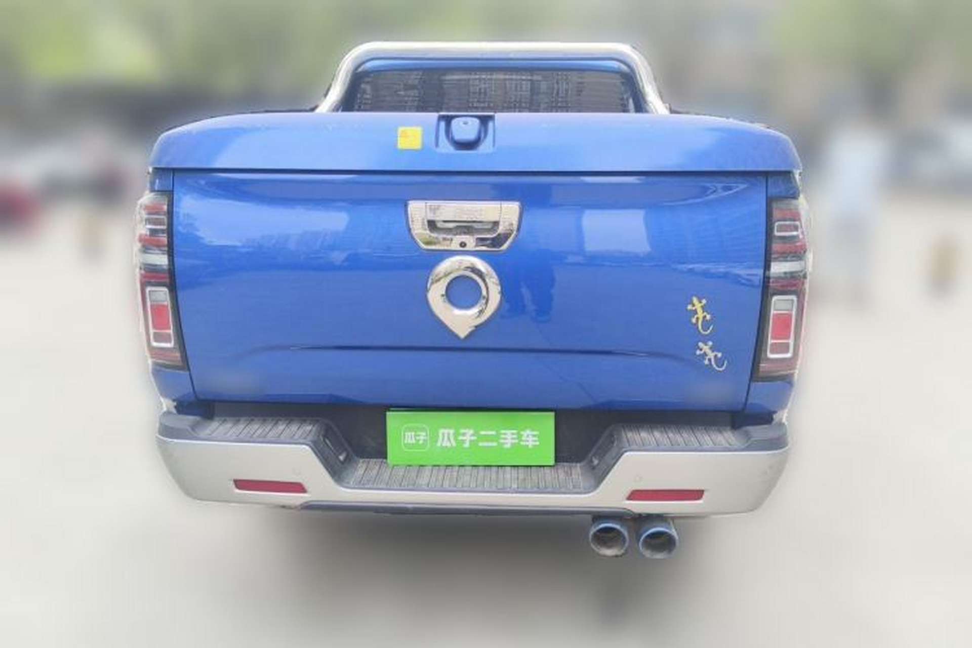 Used Great Wall Poer 2019 2.0T Automatic Gasoline 4x4 Premium Edition GW4C20B Rear