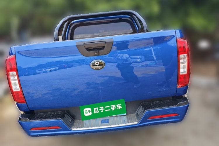 Used Great Wall Poer 2019 2.0T Commercial Version Manual Diesel Two-Wheel Drive Elite Long-Box GW4D20M Rear