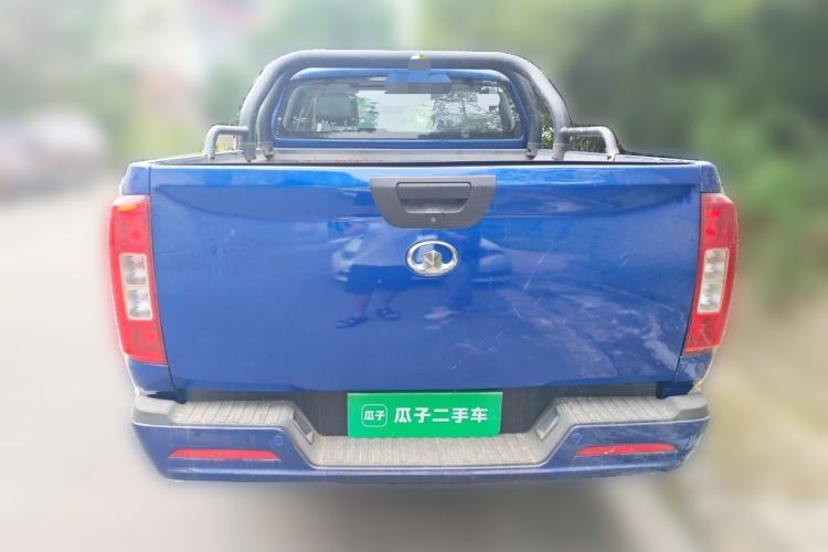 Used Great Wall Poer 2019 2.0T Commercial Version Manual Diesel Two-Wheel Drive Elite Long-Box GW4D20M Rear
