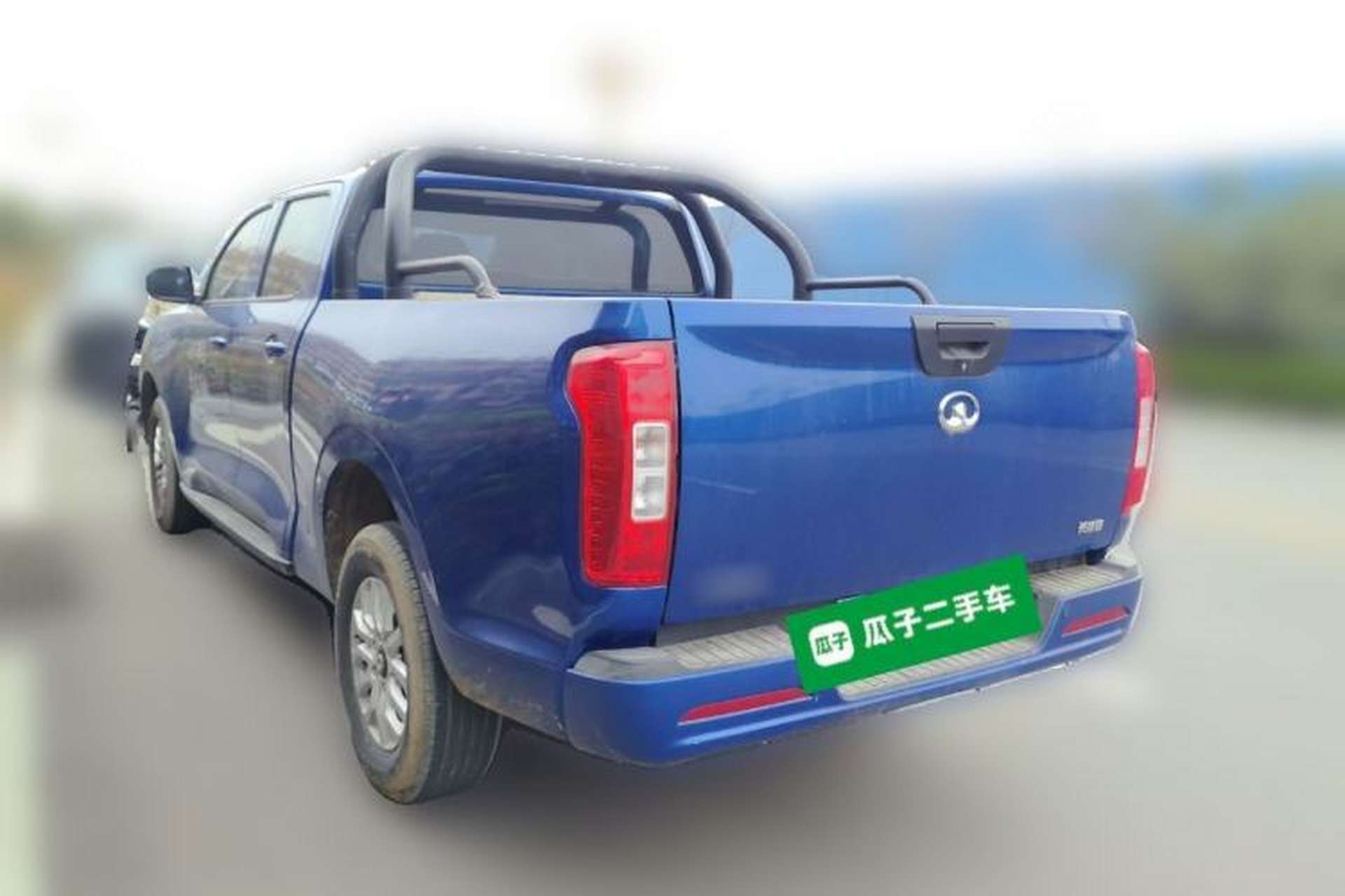 Used Great Wall Poer 2019 2.0T Commercial Version Manual Diesel Two-Wheel Drive Elite Long-Box GW4D20M Rear Left 45 Deg