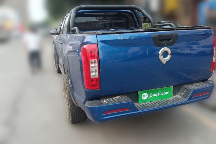 Used Great Wall Poer 2019 2.0T Commercial Version Manual Diesel 4x4 Elite Long-Box GW4D20M Rear Left 45 Deg