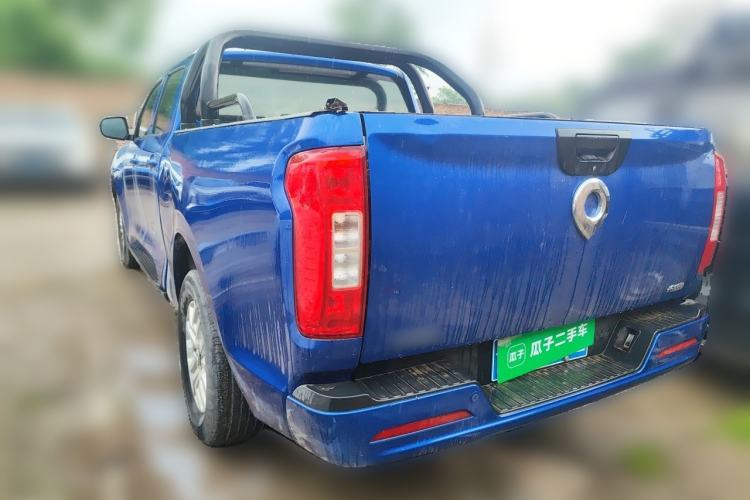 Used Great Wall Poer 2019 2.0T Commercial Version Manual Diesel 4x4 Elite Standard Box GW4D20M Rear Left 45 Deg