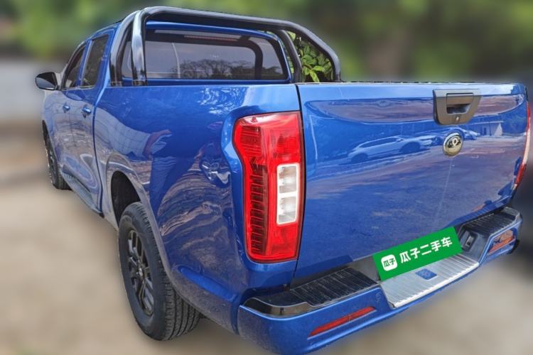 Used Great Wall Poer 2019 2.0T Commercial Version Manual Diesel Two-Wheel Drive Elite Long-Box GW4D20M Rear Left 45 Deg