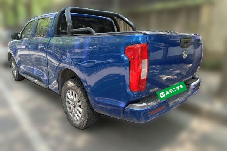 Used Great Wall Poer 2019 2.0T Commercial Version Manual Diesel 4x4 Elite Long-Box GW4D20M Rear Left 45 Deg