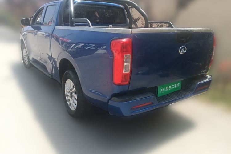 Used Great Wall Poer 2019 2.0T Commercial Version Manual Diesel Two-Wheel Drive Elite Long-Box GW4D20M Rear Left 45 Deg