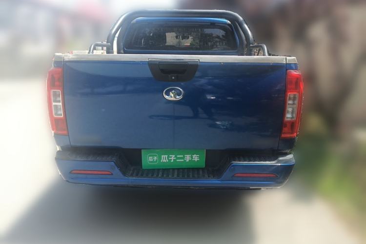 Used Great Wall Poer 2019 2.0T Commercial Version Manual Diesel Two-Wheel Drive Elite Long-Box GW4D20M Rear