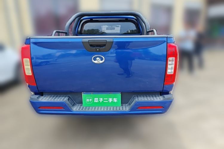 Used Great Wall Poer 2019 2.0T Commercial Version Manual Diesel 4x4 Elite Long-Box GW4D20M Rear