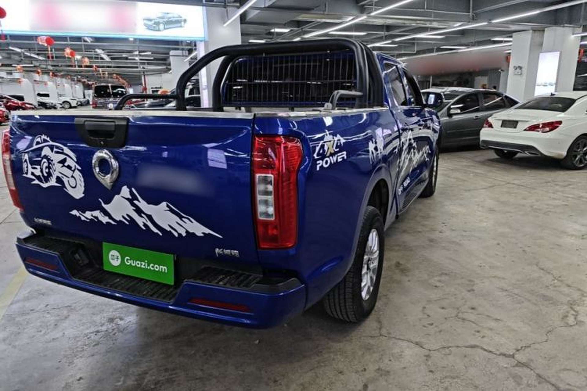 Used Great Wall Poer 2019 2.0T Commercial Version Manual Diesel Two-Wheel Drive Elite Long-Box GW4D20M Rear Right 45 Deg