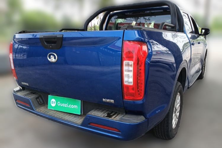 Used Great Wall Poer 2019 2.0T Commercial Version Automatic Gasoline Two-Wheel Drive Elite Trim with Long Bed – GW4C20B Rear Right 45 Deg