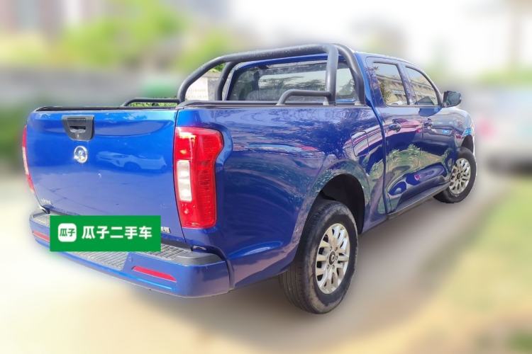 Used Great Wall Poer 2019 2.0T Commercial Version Automatic Gasoline Two-Wheel Drive Elite Trim with Long Bed – GW4C20B Rear Right 45 Deg