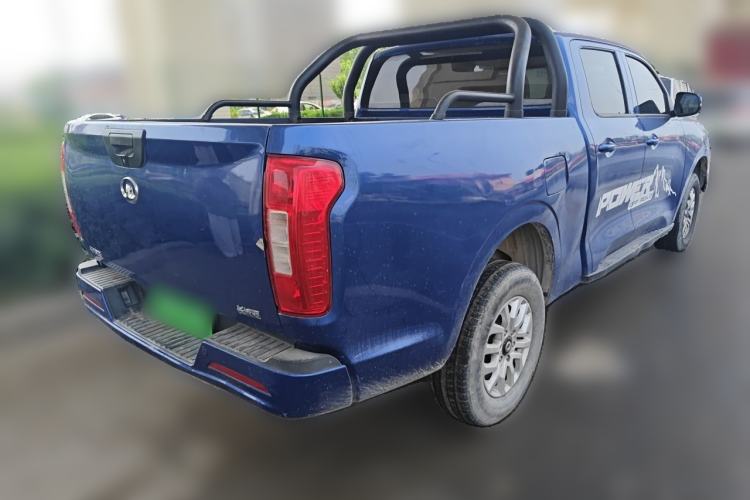 Used Great Wall Poer 2019 2.0T Commercial Version Automatic Gasoline Two-Wheel Drive Elite Trim with Long Bed – GW4C20B Rear Right 45 Deg