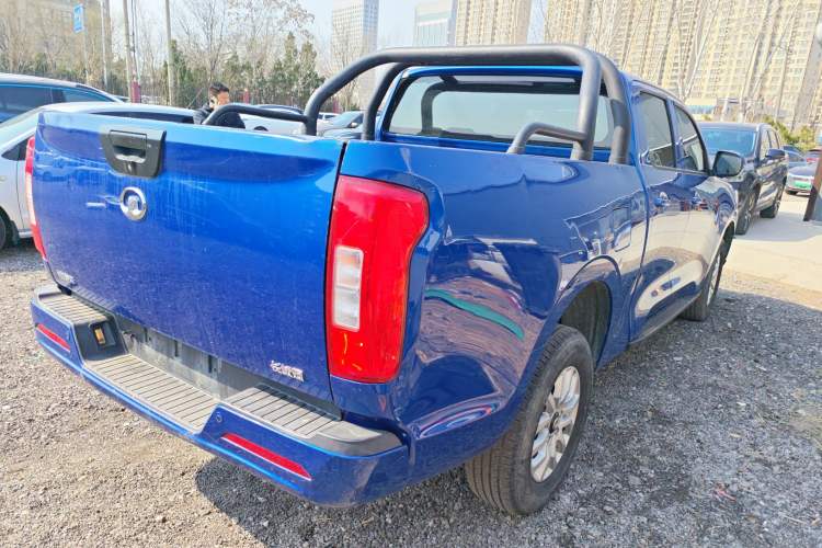 Used Great Wall Poer 2019 2.0T Commercial Version Automatic Gasoline Two-Wheel Drive Elite Trim with Long Bed – GW4C20B Rear Right 45 Deg