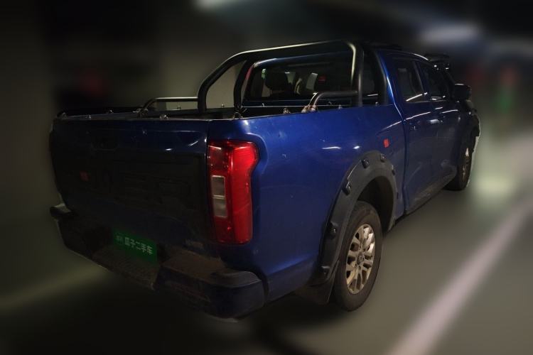 Used Great Wall Poer 2019 2.0T Commercial Version Automatic Gasoline Two-Wheel Drive Elite Trim with Long Bed – GW4C20B Rear Right 45 Deg