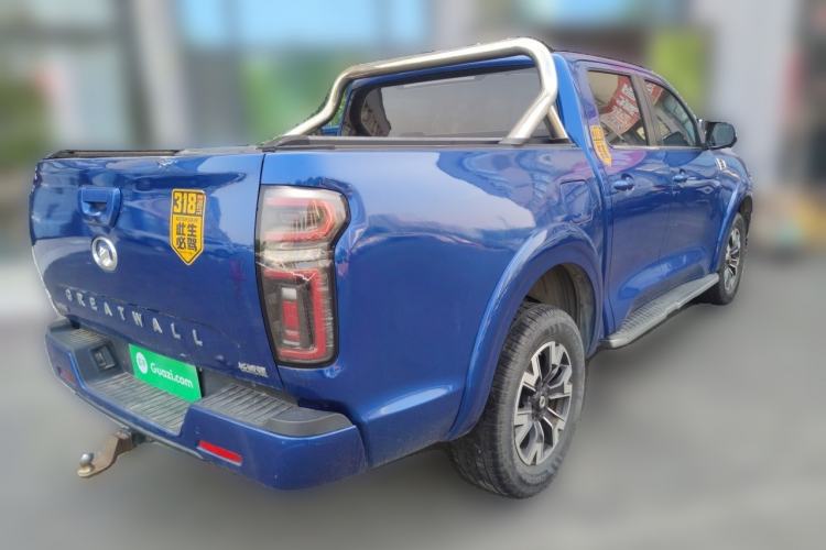 Used Great Wall Poer 2019 2.0T Automatic Gasoline 4x4 Sport Edition GW4C20B Rear Right 45 Deg