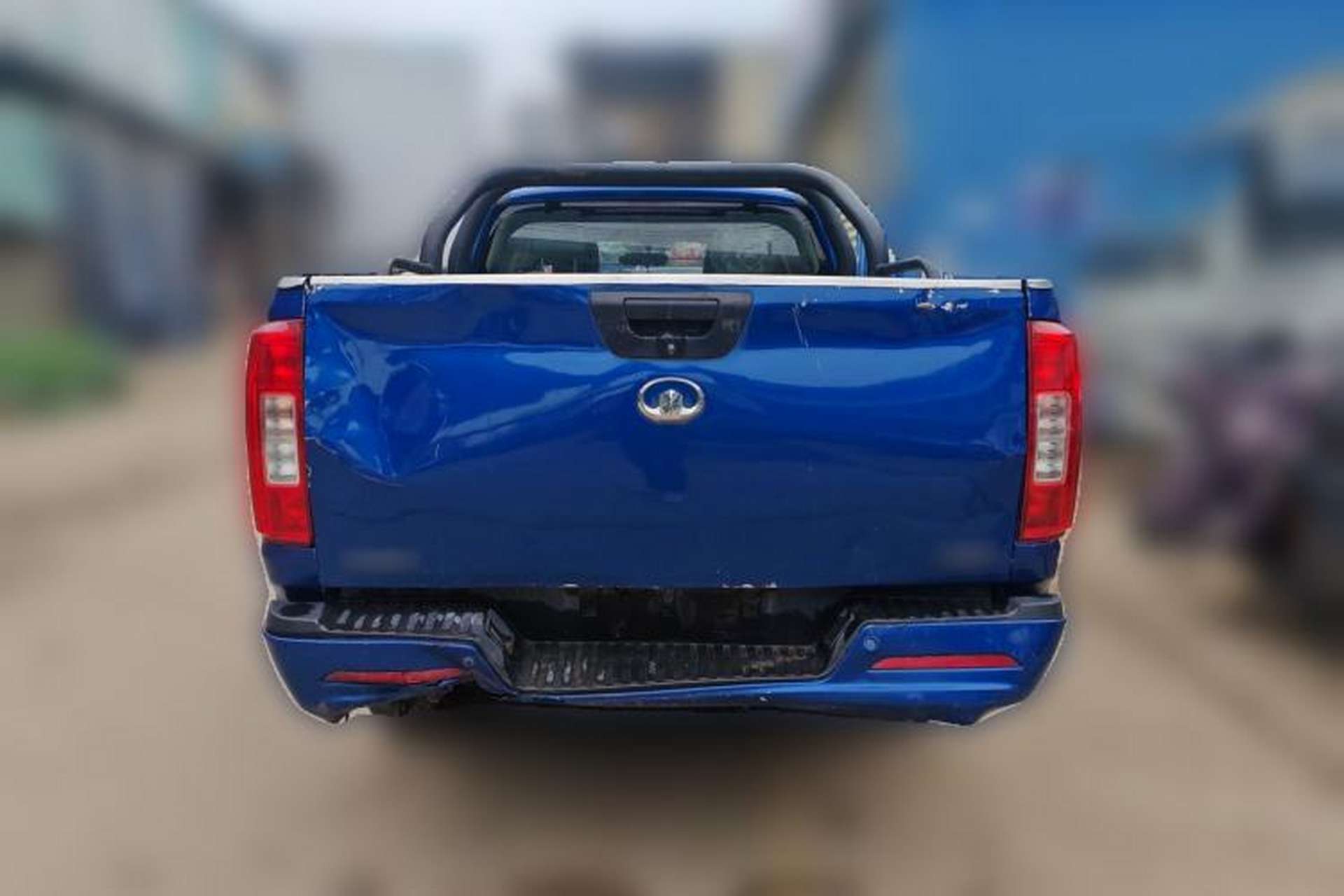 Used Great Wall Poer 2019 2.0T Commercial Version Manual Diesel 4x4 Elite Long-Box GW4D20M Rear