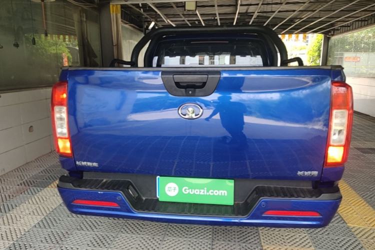 Used Great Wall Poer 2019 2.0T Commercial Version Manual Diesel Two-Wheel Drive Elite Long-Box GW4D20M Rear