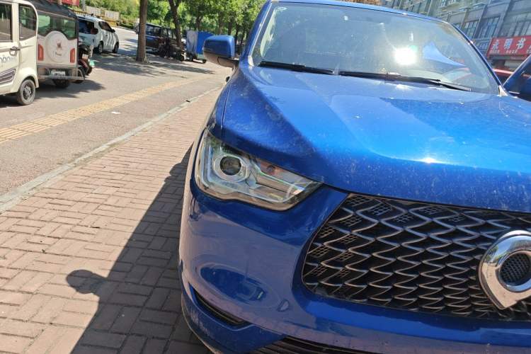 Used Great Wall Poer 2019 2.0T Commercial Version Manual Diesel Two-Wheel Drive Elite Long-Box GW4D20M Right Front Headlight